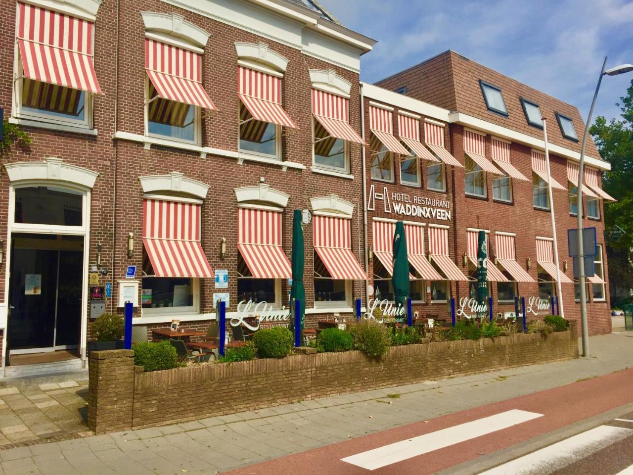 Hotel Restaurant Waddinxveen - De Unie Exteriör bild